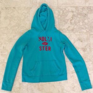 Blue Hollister Hoodie